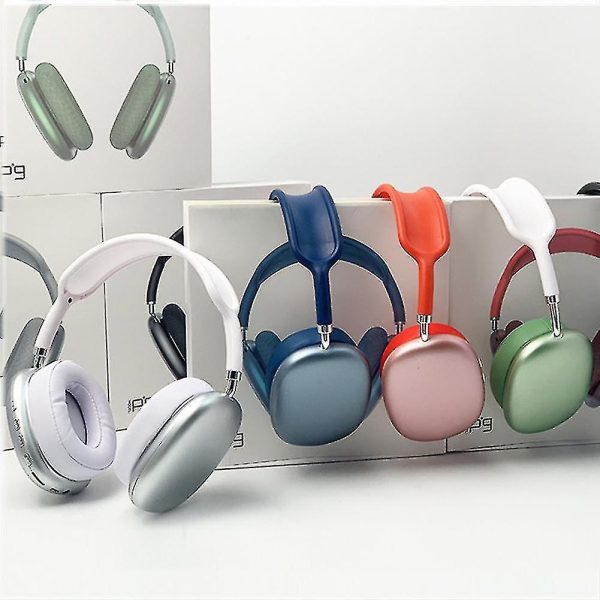 P9 Wireless Bluetooth Headphones – Adjustable Over-The-Ear Stereo Headset | High-Quality Wireless Headphones (Random Color)